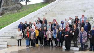 Köprübaşılı kadınlar Manisa'yı adım adım gezdi
