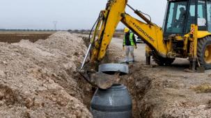 Malatya Yazıhan'ın altyapı çalışmalarında sona gelindi