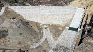 Manisa Alaağaç Barajı'nda işlem tamam