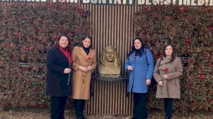 MHP Merkez'den Zübeyde Hanım Anıtı’na anlamlı ziyaret