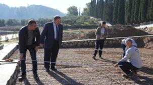 Muğla Milas'ta şehitlik için çalışmalar başladı