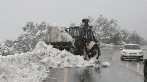 Muğla'da yollardan beyaz örtü kaldırıldı
