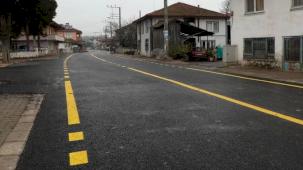 Sakarya'da Akçakamış’ın kalbine giden yolu tablo gibi işlendi