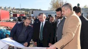 Solaklar'a şimdi de yaya üst geçidi geliyor