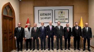 TBMM Başkanı Kurtulmuş Başkan Altay'ı Ziyaret Etti