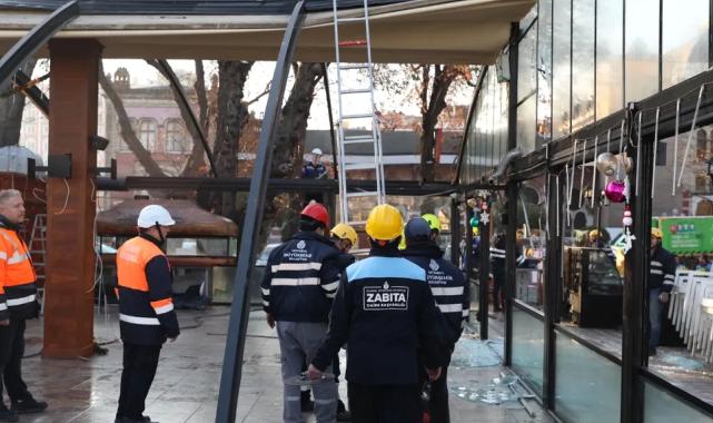 Tarihi Sirkeci Garı'nın çevresinde 'kaçak' temizliği!