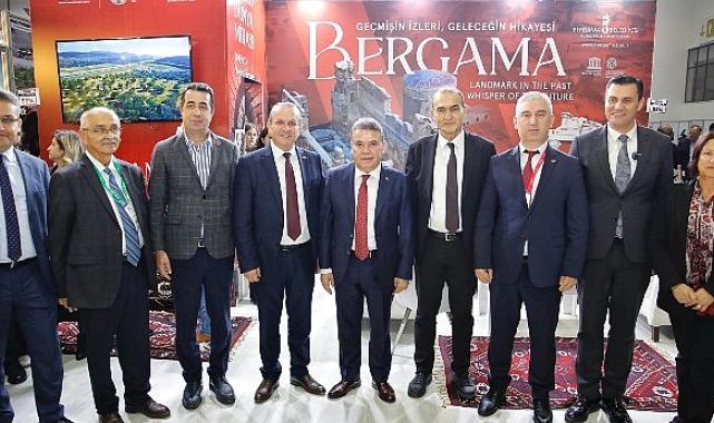 Türkiye'nin en büyük turizm fuarı'nda Bergama'ya yoğun ilgi
