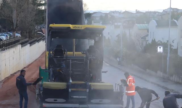 Tüysüzler’deki yol genişletme çalışması tamamlandı