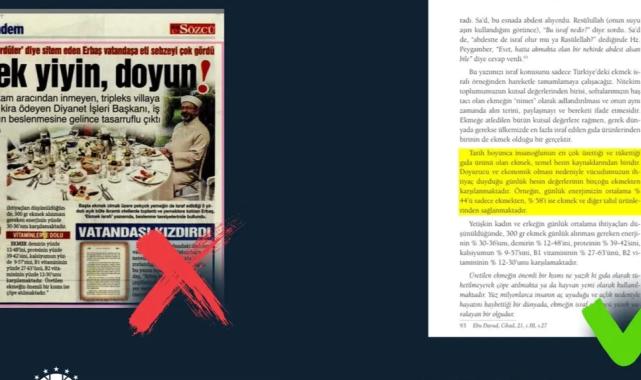 Ali Erbaş'ın sözleri çarpıtıldı... Açıklama İletişim'den geldi