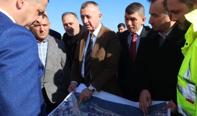 Başkan Büyükakın, Gebze'deki yol çalışmalarını inceledi
