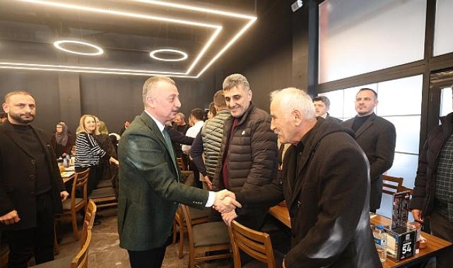 Başkan Büyükakın, Seymen esnafıyla buluştu