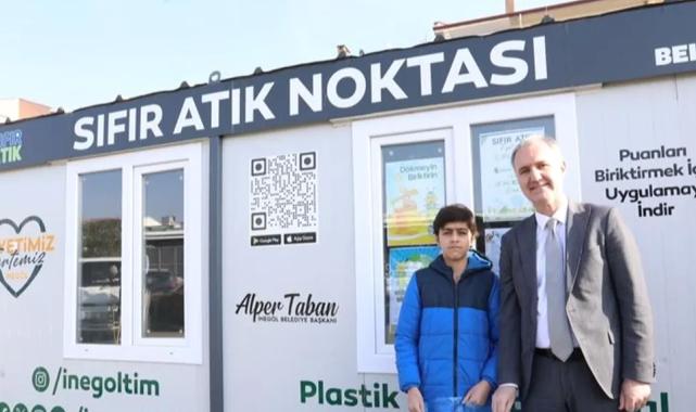 Bursa İnegöl'de 2 yeni sıfır atık noktası hizmete girdi