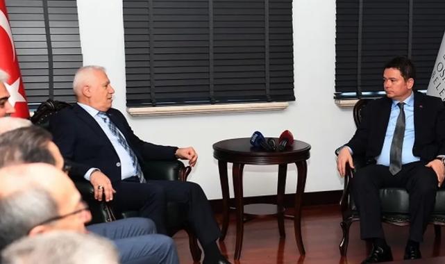 Bursa'da Başkan Aydın ve Başkan Bozbey'den iş birliği vurgusu