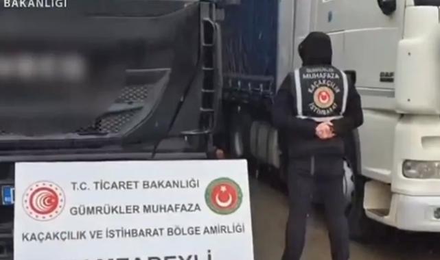 Gümrük'ten sınır kapılarında başarılı operasyon!