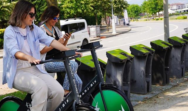 Hem bedenlerini hem telefonlarını şarj ettiler; 2024'te 109 bin 73 dakika pedal çevrildi