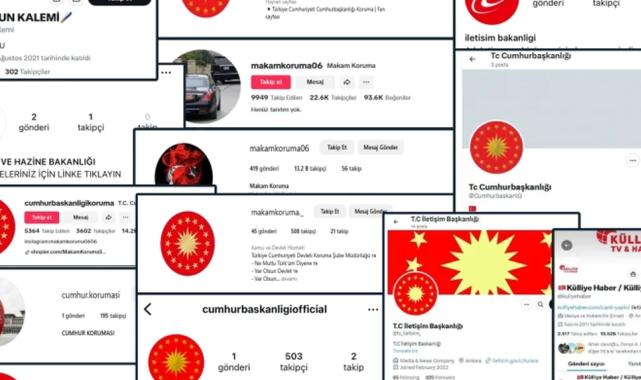 Kamu kurumlarının 'sahte sosyal' hesaplarına dikkat!