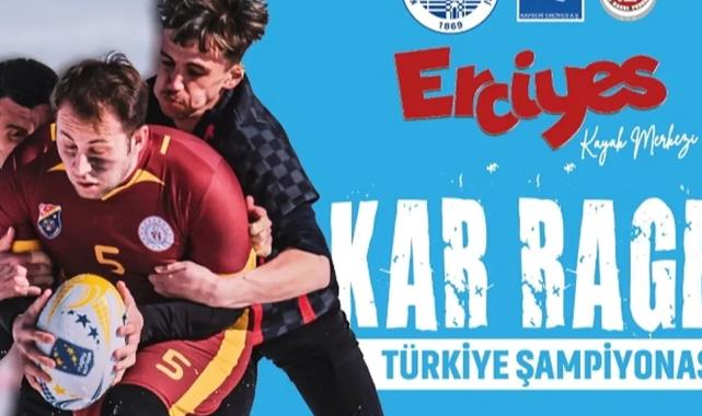 Kar Ragbi Türkiye Şampiyonası Erciyes'te yapılacak