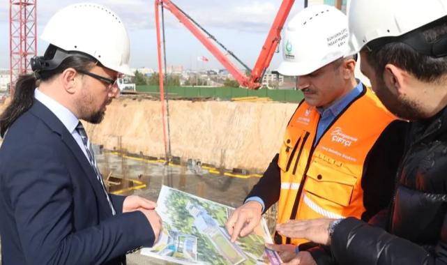 Kocaeli'de Çayırova Spor Lisesi inşaatı devam ediyor