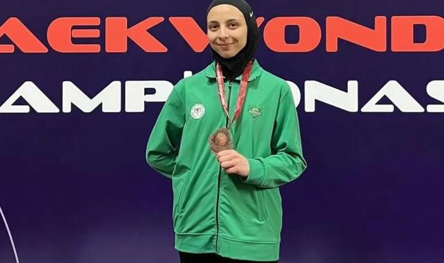 Meram'ın milli gururu Türkiye üçüncüsü oldu