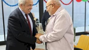 Bursa Nilüfer’de huzurevi sakinlerinden yeni yıla keyifli karşılama