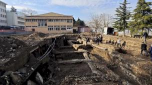 Bursa Tophane MTAL'de temel kazılar başladı