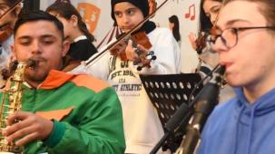 Bursa'da Gençlik Orkestrası ve Korosu’ndan öğrencilere tatil konseri