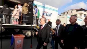 Darıca'da destek çalışmaları sürüyor