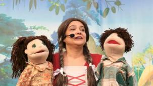 Hansel ile Gretel Bursa'da Osmangazili çocuklar için sahnelendi