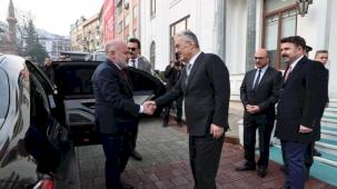 İçişleri Bakan Yardımcısı Bursa'da... Valilikte halef-selef buluşma