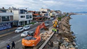 İzmir Güzelbahçe’de yeni yılda çalışmalar sürüyor