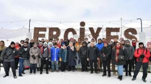 Kayseri Erciyes'e Büyükkılıç'tan ziyaret