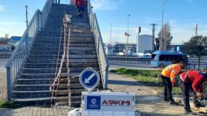 Kocaeli'den Gebze’de üst geçit tadilatı