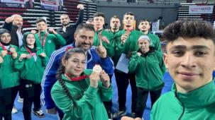 Konya Meramlı Kick Boksçular madalyaları topladı