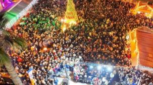 Mudanya yeni yıla tarihi meydanda 'merhaba' dedi