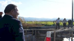 Muğla Milas'ta iki mahalleyi bağlayacak köprü şekilleniyor