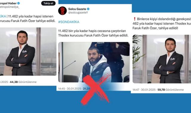 Thodex'in kurucusunun tahliye iddiaları 'Dezenformasyon'
