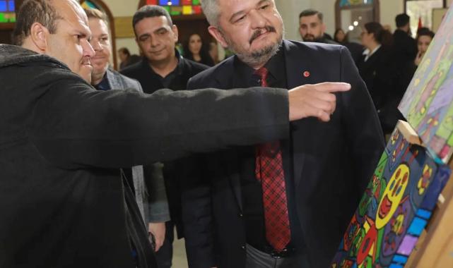 Ankara'da engel tanımayan resim sergisi