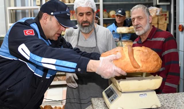 Bursa Osmangazi'de fırın ve tatlıcılara Ramazan denetimi