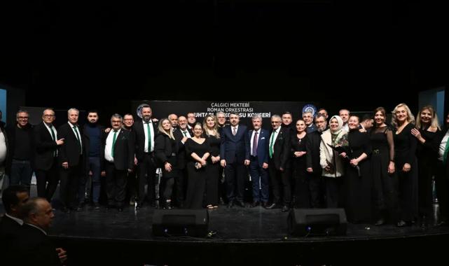 Bursalı muhtarlardan Yıldırım'da konser
