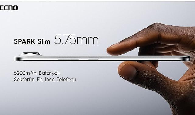 Dünyanın En İnce Telefonu TECNO SPARK Slim, MWC'de Görücüye Çıkıyor