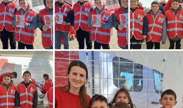 Edirneli öğrencilere kan bağışı ile 'farkındalık eğitimi'