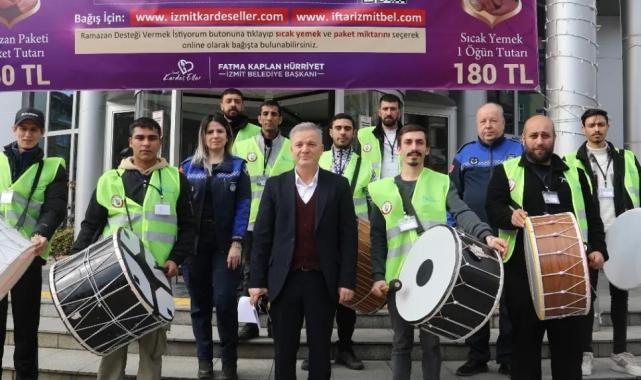 Kocaeli İzmit'in Ramazan davulcuları belli oldu
