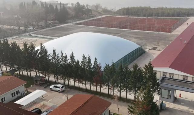 Kocaeli'de tenis tutkunları için eşsiz bir tesis