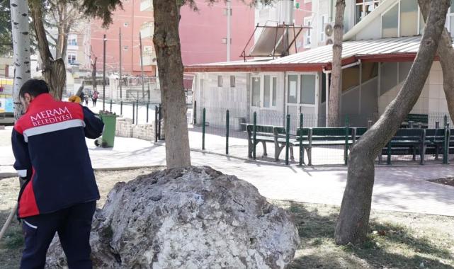 Konya Meram'da Ramazan temizliği!