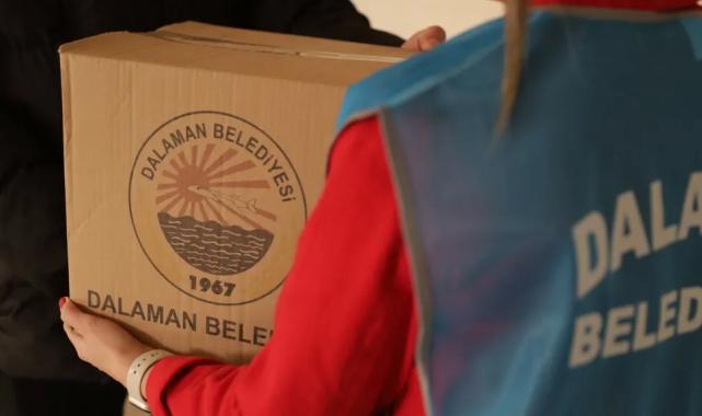 Muğla Dalaman'da koliler ihtiyaç sahiplerine ulaşacak