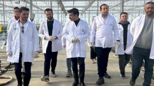 Agrotermal seralarında yeni yılın ilk dikimi gerçekleştirildi