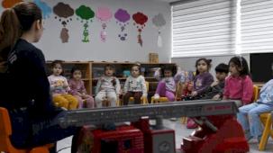 Balıkesir'de öğrenci ve personele yangın eğitimi