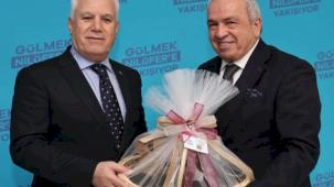 Başkan Bozbey’den Başkan Şadi Özdemir’e ziyaret