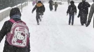 Birçok ilde eğitime kar engeli!