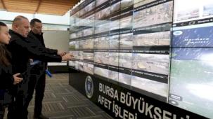 Bursa karla mücadeleyi AKOM'dan takipte